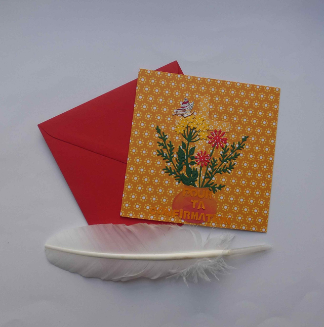 Un bouquet de confirmation