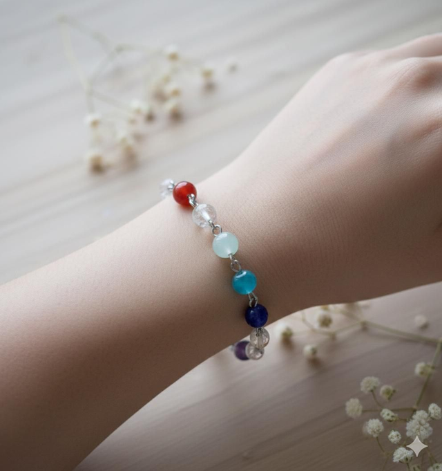 Bracelet 7 Chakras - Harmonie Intérieure & Alignement des 7 Chakras