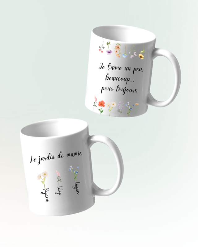 Mug Le jardin de mamie
