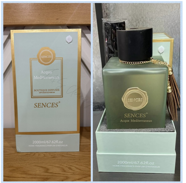 Sences 2000ml diffuser Acqua  Mediterranean DELIVERY ONLY  
