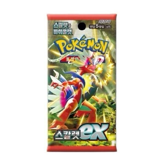 Pokemon TCG: Scarlet Ex Korean Booster Pack