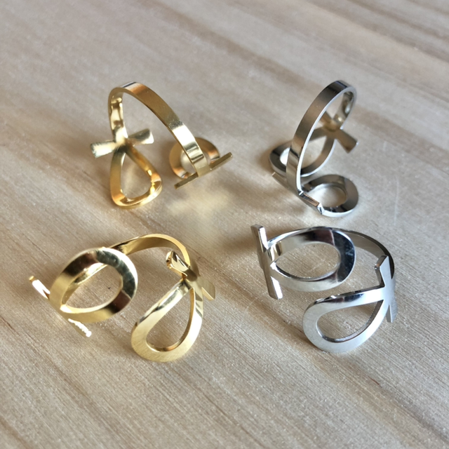Bague Croix de Ankh 