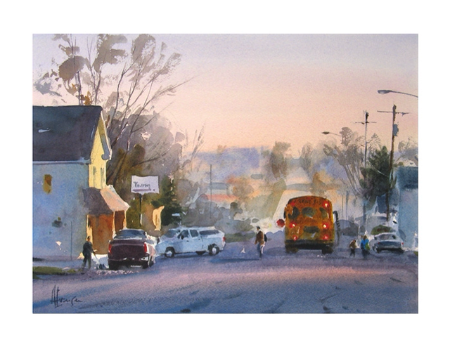 L’aquarelle en 5 séances de 2h