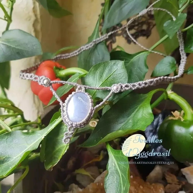 Collier/Diadème "Chant de l'Eau"
