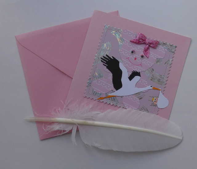 L&#039;ours et la cigogne