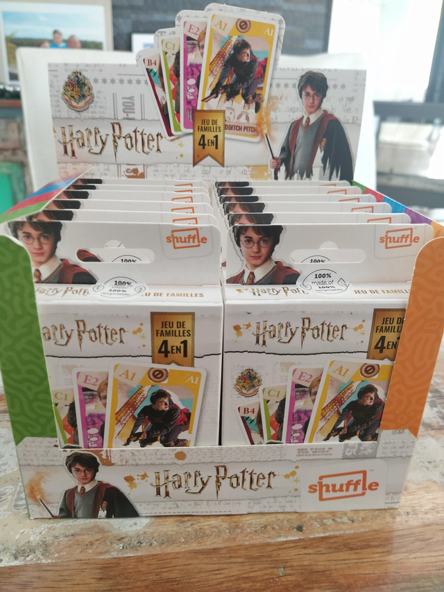 JEU DE FAMILLE 4 EN 1 HARRY POTTER