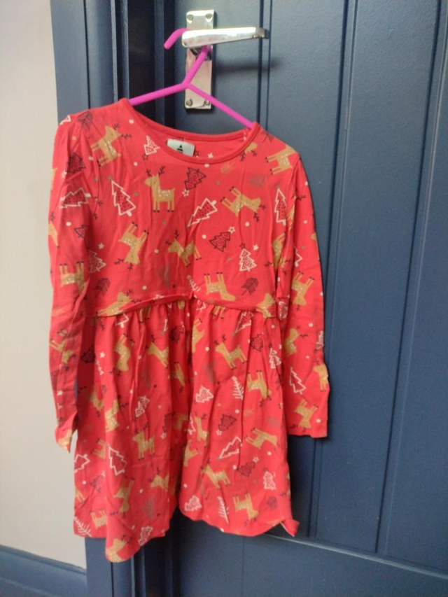 Christmas dress 5-6 years