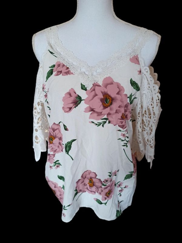 Blouse épaules dénudées 40/42 SHEIN