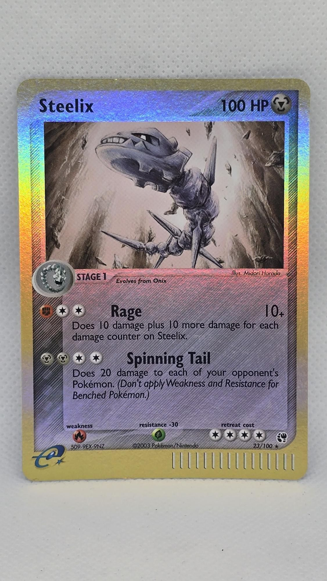 STEELIX , EX SANDSTORM   REVERSE FOIL 2003 EX-NM
