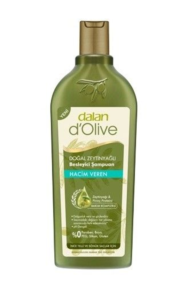 DALAN d&#039;Olive 400ml Szampon ZWIĘKSZENIE OBJĘTOŚCI