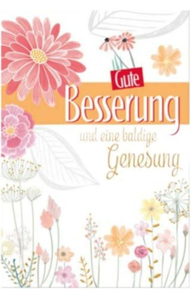Karte Gute Besserung 