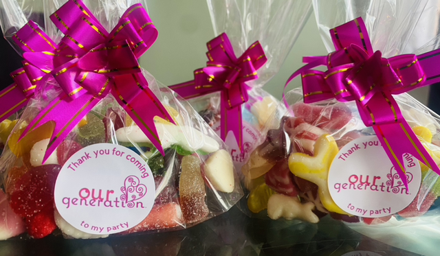 Party favours Our generation sweet bags 
