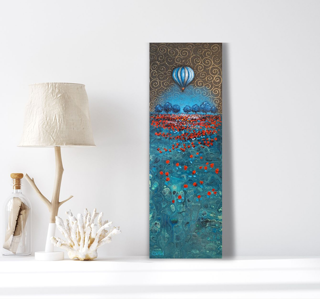 Mongolfiera e alberi 2