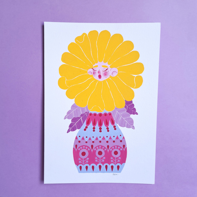 "Margarita" | Ilustración original