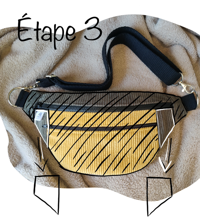 Étape 3 « Le côté milieu »🍌