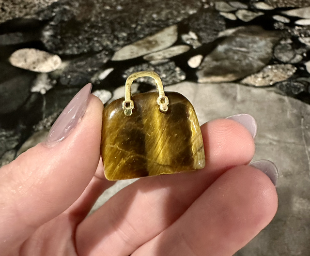 Tiger Eye Handbag