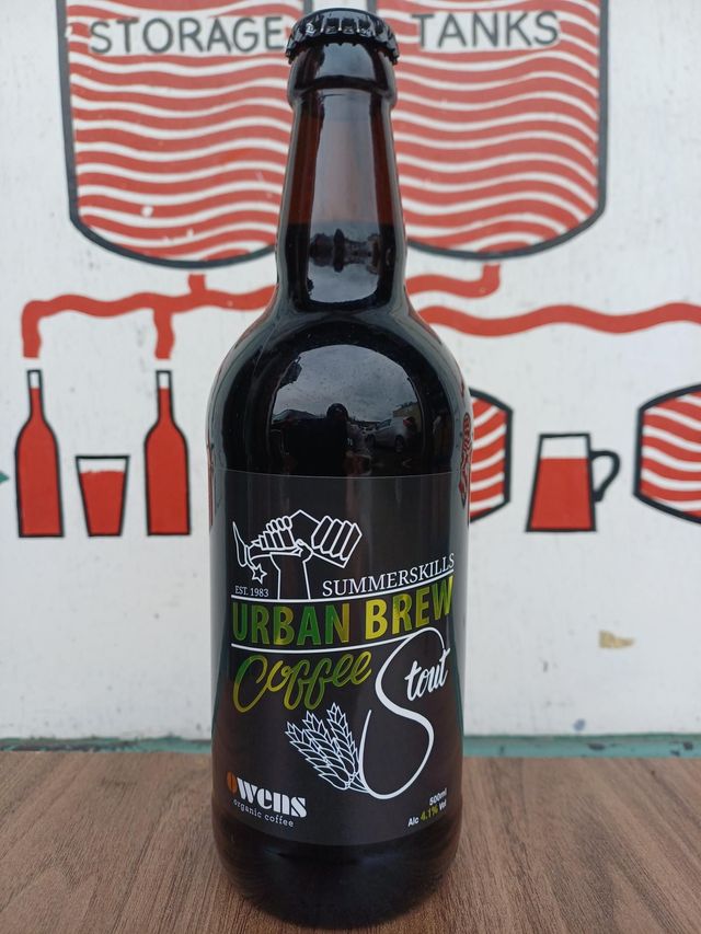 Urban Brew Coffee Stout 500ml 4.1% ABV