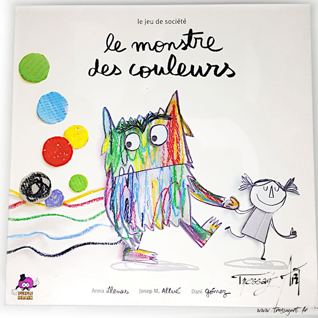 JEU OCCASION - LE MONSTRE DES COULEURS - LO010