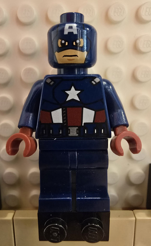 LEGO sh0014 Captain America Minifigur