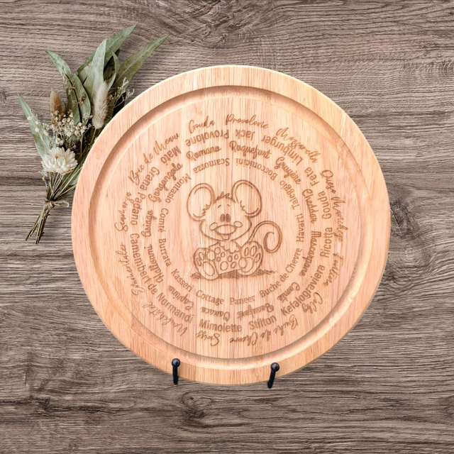 Round Cheese Board (Mouse)
