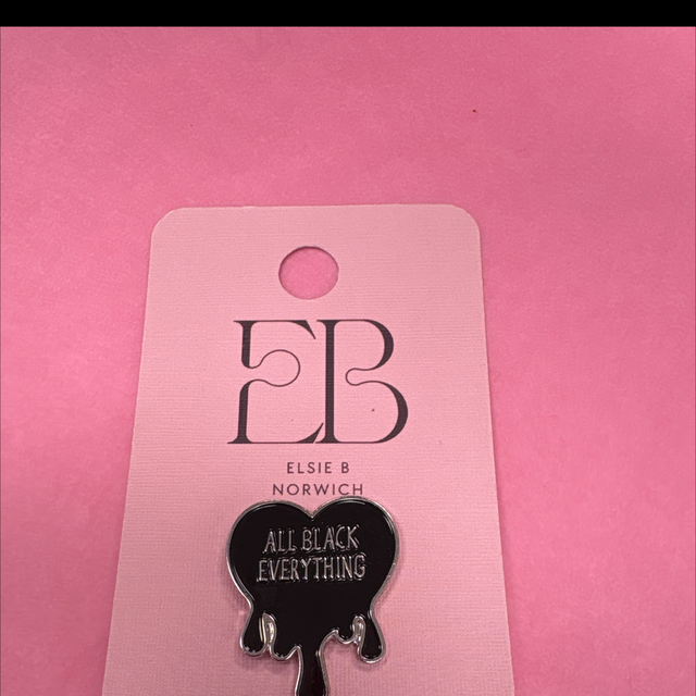 All Black Everything - Pin Badge