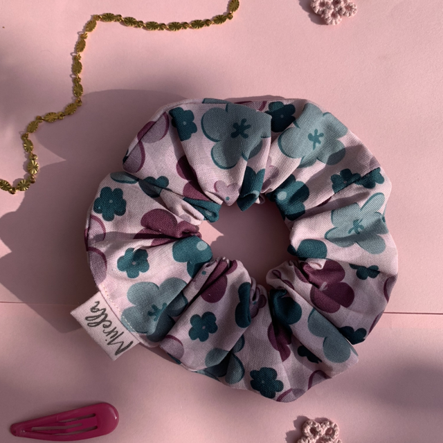 Flower Power Scrunchie 