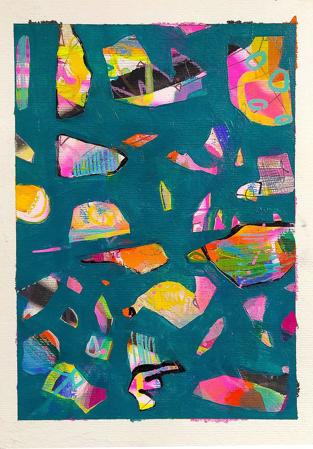 SIN TÍTULO (Azul). Jonathan Van Durmen.