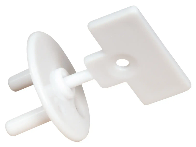 Lot de 12 cache-prises et 4 clés  - TIGEX