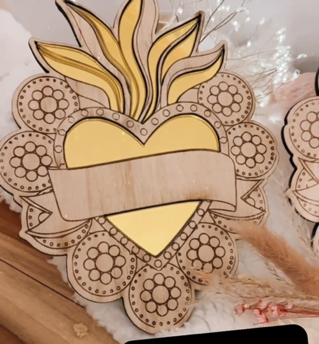 Suspension murale inspi ex voto plexi 