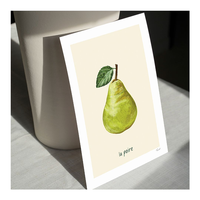 &#039;La poire&#039; art print
