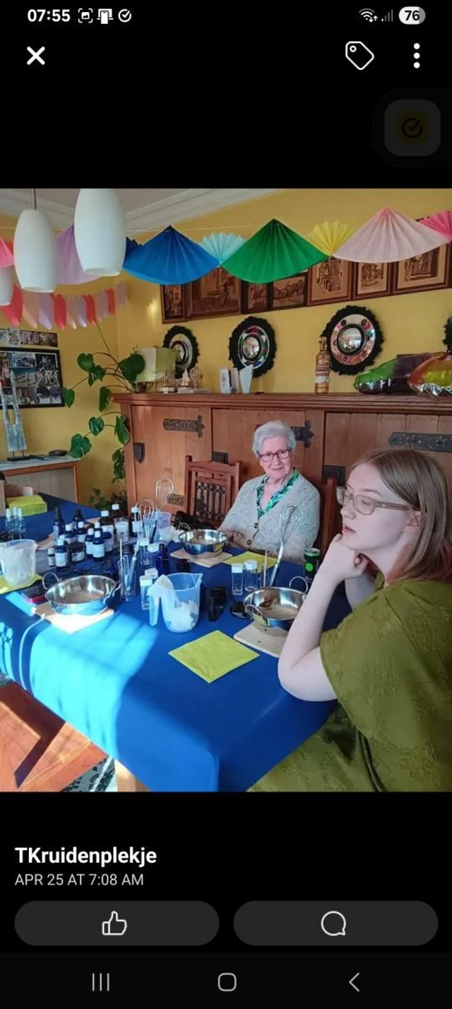 Workshop Gezichtscrème