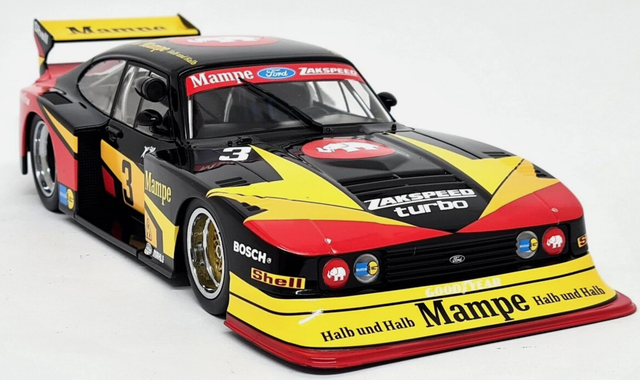 Ford Capri Turbo Zakspeed H. Heyer Gr. 5 Norisring DRM 1979 Modelcar 1:18