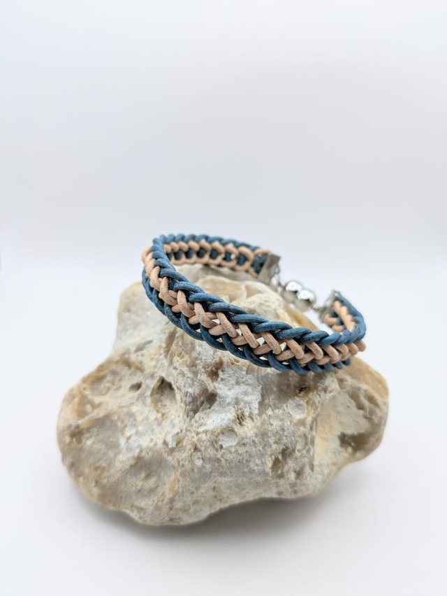 Slim Flat Braid Kumihimo Bracelet (5)