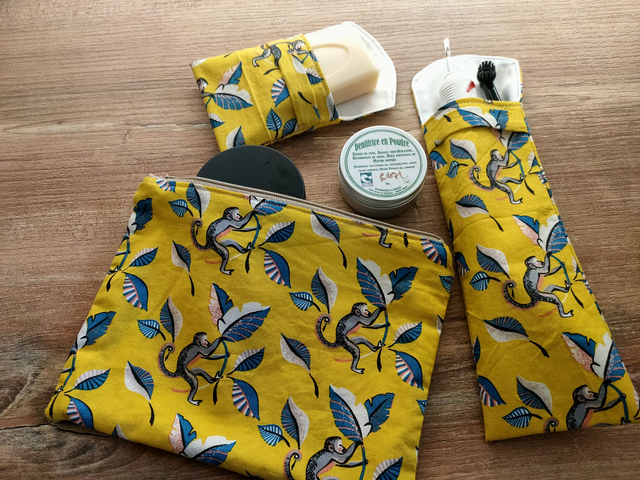 Kit pochette de toilette