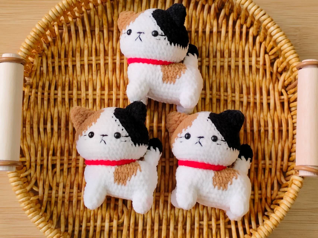 Cute cat, kitten crochet