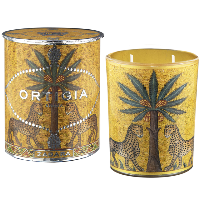 Ortigia Zagara Decorated Candle Medium