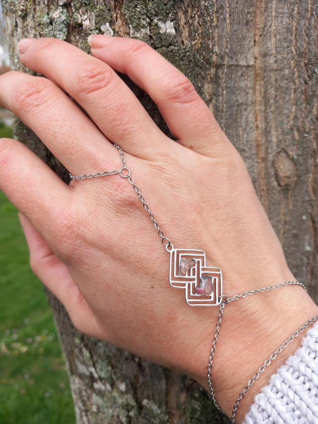 Bracelet bague vëa 