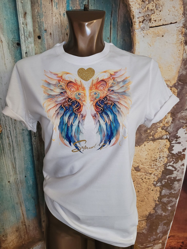 T-Shirt Blanc Femme Cotton Bio(A43)