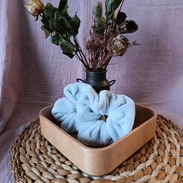 Duo Manchettes Skincare Bleu Ciel