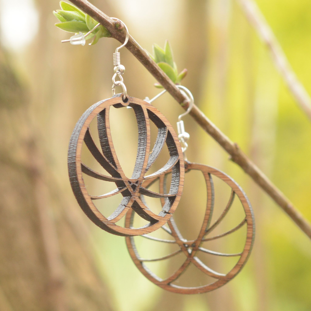 Boucles d’oreilles – Courbes