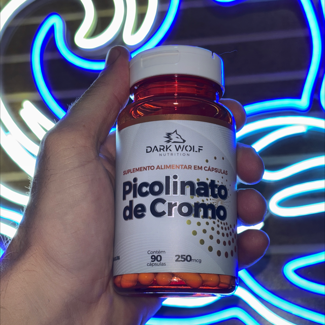  Picolinato de Cromo 250mcg 90 caps- Dark Wolf