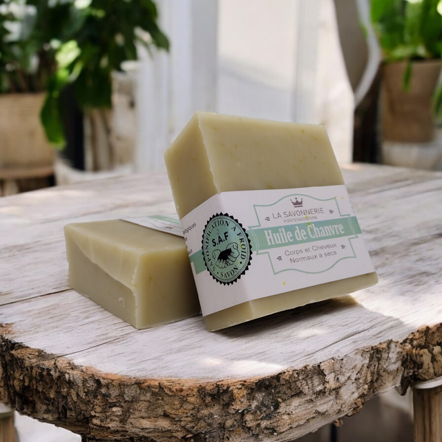 Savon à l'huile de Chanvre