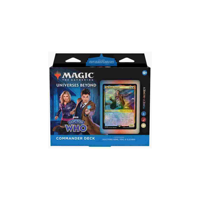 Doctor Who Commander Deck &quot;Timey Wimey&quot; Universes Beyond English - Magic the Gathering