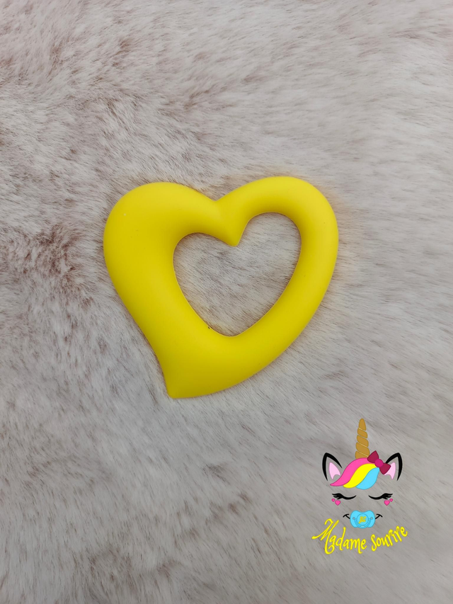 Jouet dentition Coeur