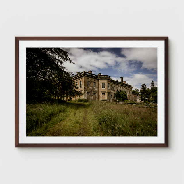 Abandoned Brogytyn Hall Photograph