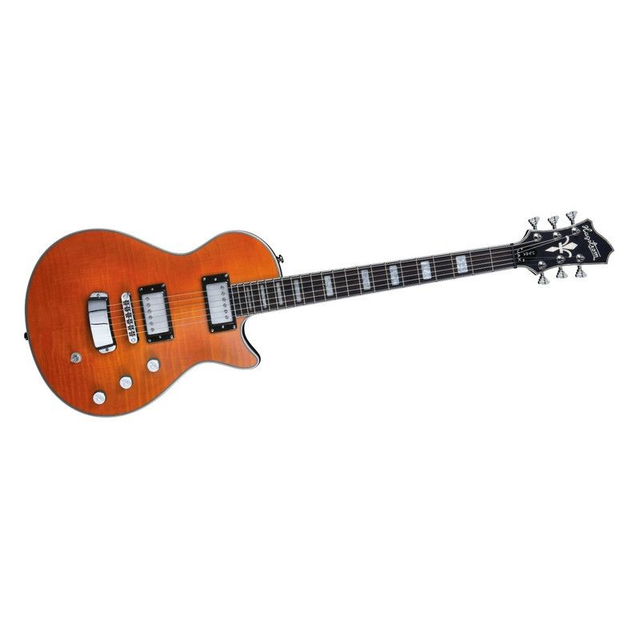 Hagstrom UltraMax Milky Mandarin Satin