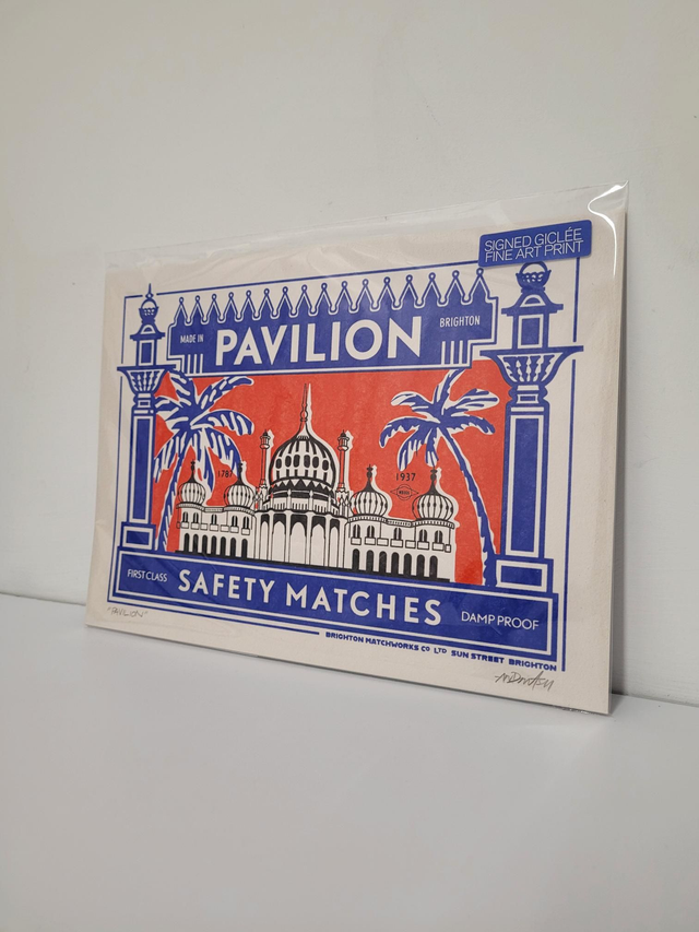 MASHBOX Pavilion Signed Giclée A4 Print - JP-131