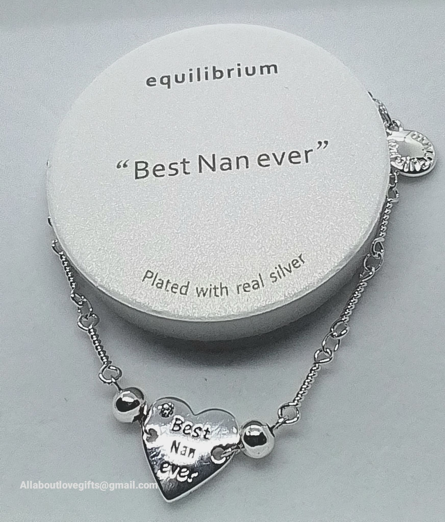 Bracelet from Equilibrium Range, Stunning Design Reads Best Nan Ever.