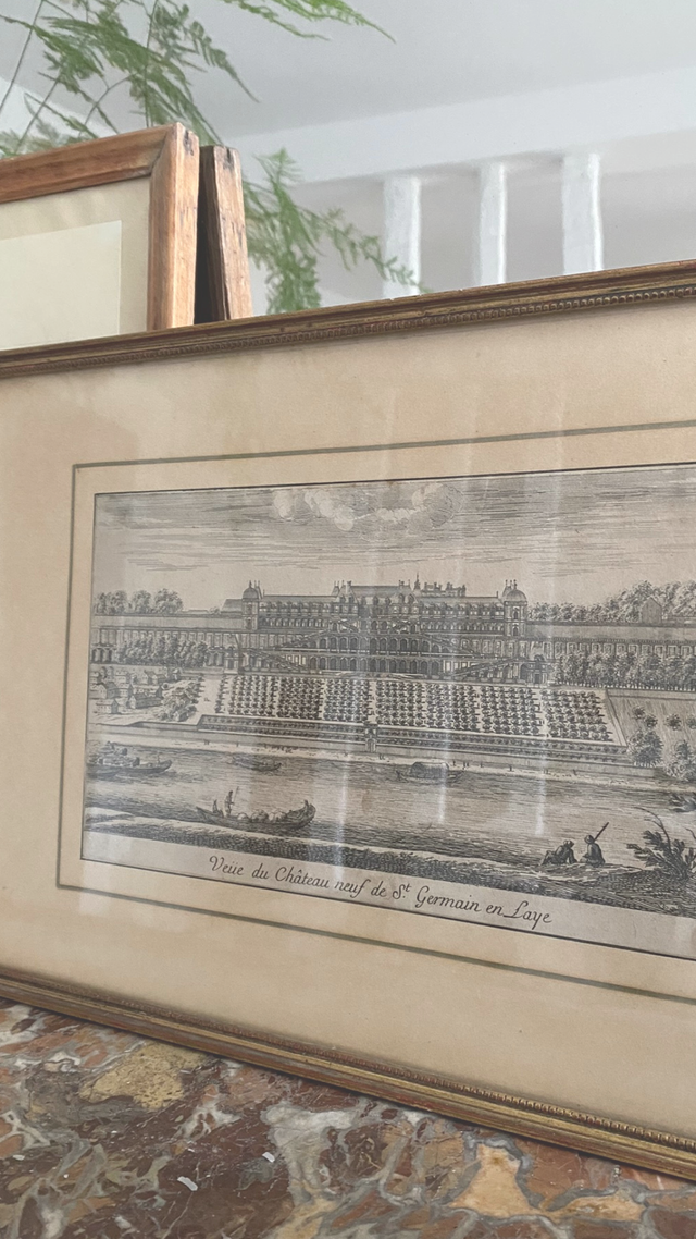 Gravure Saint Germain en Laye