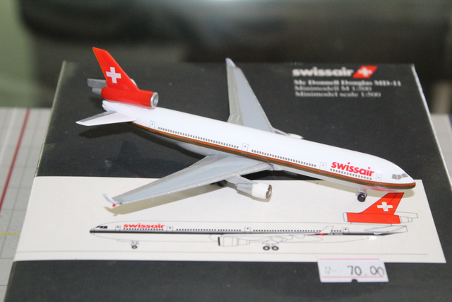 Swissair MD-11, 1:500 Herpa, selten!